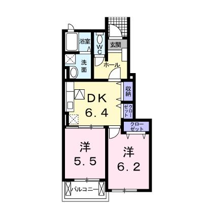 エテルナ　Ｋ 102【管理NO：1-015415001-01020】 ★家具家電は申し込み後に搬入しますの物件画像