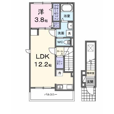 メゾン　ロイヤル 201【管理NO：1-027768601-02010】 ★家具家電は申し込み後に搬入します 2026年09月上旬入居可能の物件画像