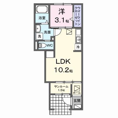 メゾン　ロイヤル 103【管理NO：1-027768601-01030】 ★家具家電は申し込み後に搬入します 2026年09月上旬入居可能の物件画像