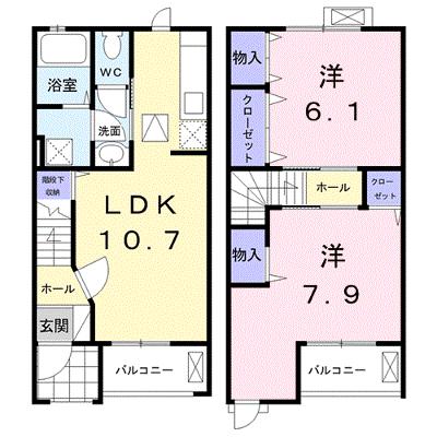 ブリアン 102【管理NO：1-024310901-01020】 ★家具家電は申し込み後に搬入します★の物件画像
