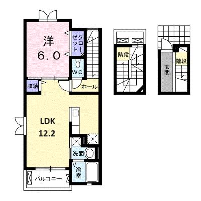 リバーサイドガーデン 303【管理NO：1-018632801-03030】 ★家具家電は申し込み後に搬入しますの物件画像