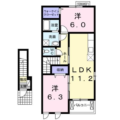レジデンス　サンフラワー 202【管理NO：1-018358301-02020】 ★家具家電は申し込み後に搬入します 2026年08月上旬入居可能の物件画像