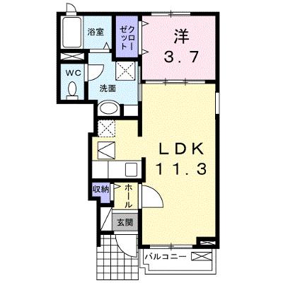きらり・ブライト 102【管理NO：1-015997101-01020】 ★家具家電は申し込み後に搬入します 2026年07月中旬入居可能の物件画像