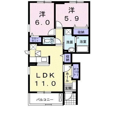 パークウエスト 101【管理NO：1-017239901-01010】 ★家具家電は申し込み後に搬入します★の物件画像