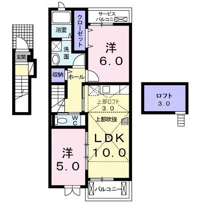 ロータス 202【管理NO：1-016888401-02020】 ★家具家電は申し込み後に搬入しますの物件画像