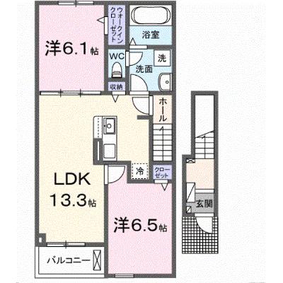 アルソーレ芳川 202【管理NO：1-028593901-02020】 ★家具家電は申し込み後に搬入します★ ★2026年09月下旬入居可能★の物件画像