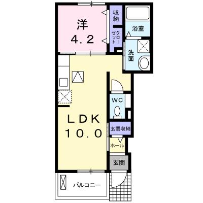 ベリスタ２ 102【管理NO：1-018591902-01020】 ★家具家電は申し込み後に搬入します★の物件画像