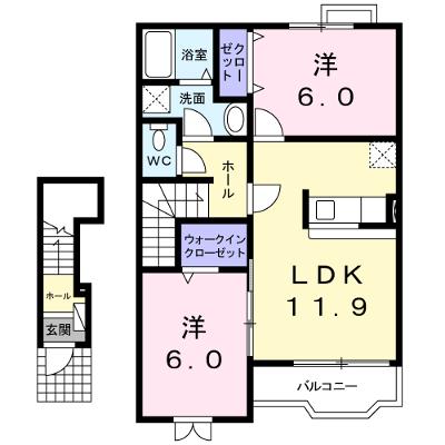 Ｌｏｒｄ　Ｖａｌｌｅｙ 202【管理NO：1-013610201-02020】 ★家具家電は申し込み後に搬入しますの物件画像