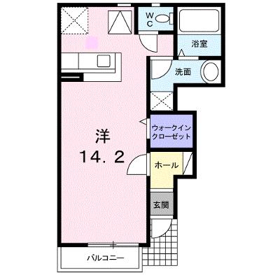 プラシード 102【管理NO：1-013110201-01020】 ★家具家電は申し込み後に搬入します 2026年07月中旬入居可能の物件画像