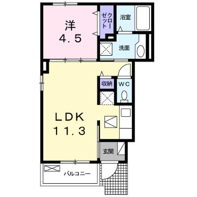 フェリス大岩 101【管理NO：1-023636601-01010】 ★家具家電は申し込み後に搬入します 2026年08月上旬入居可能の物件画像