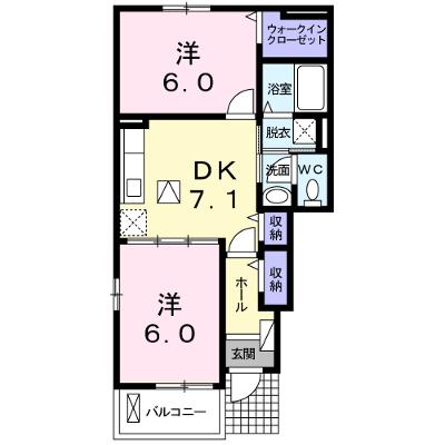 カーサ下五井 101【管理NO：1-017880701-01010】 ★家具家電は申し込み後に搬入しますの物件画像
