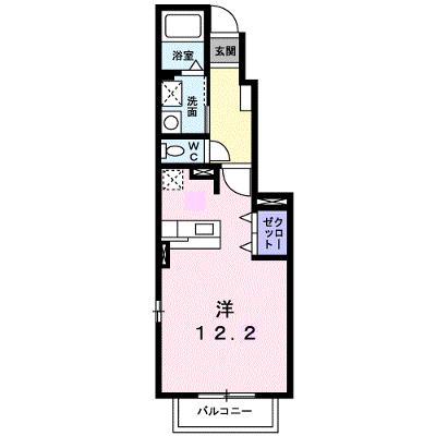 カーサ・アンダンテ 105【管理NO：1-017206801-01040】 ★家具家電は申し込み後に搬入します★の物件画像