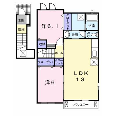 レスト　コリーヌ 201【管理NO：1-016145901-02010】 2026年07月上旬入居可能の物件画像