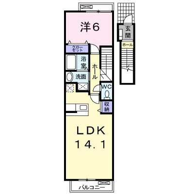 エアリースクエアⅠ 202【管理NO：1-015727501-02020】 ★家具家電は申し込み後に搬入しますの物件画像