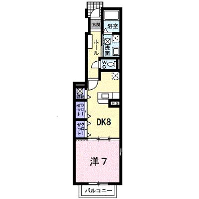 ブリーゼＳＫ　Ａ 101【管理NO：1-013661601-01010】 ★家具家電は申し込み後に搬入しますの物件画像