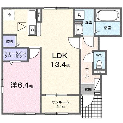 ブルーガーベラ 101【管理NO：1-028210601-01010】 ★家具家電は申し込み後に搬入します★の物件画像