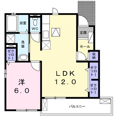 ラ・ルミエール 102【管理NO：1-021313101-01020】 ★家具家電は申し込み後に搬入しますの物件画像