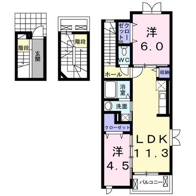 カーサ　グラース 301【管理NO：1-020097401-03010】の物件画像