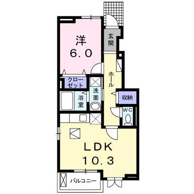 アイランド花月　Ⅱ 103【管理NO：1-018846301-01030】 2026年07月中旬入居可能の物件画像