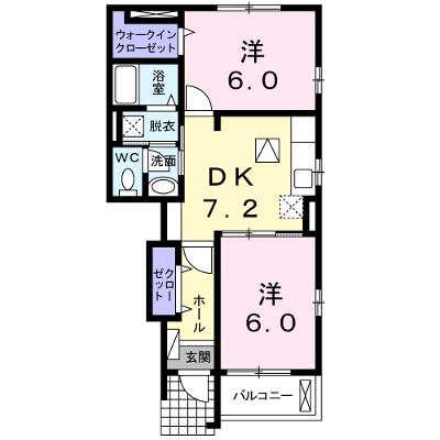 フィオーレ・２０１１Ａ 103【管理NO：1-017891101-01030】の物件画像