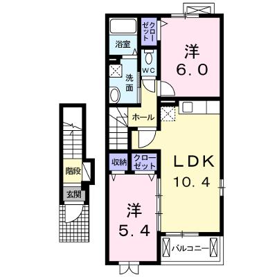 エアリー・コート 203【管理NO：1-017762301-02030】 ★家具家電は申し込み後に搬入します★の物件画像
