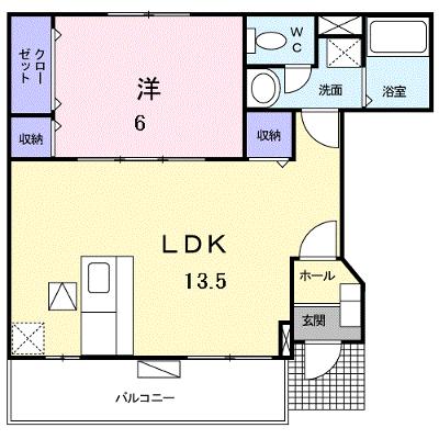 ブリアン・シー 102【管理NO：1-014564701-01020】 ★家具家電は申し込み後に搬入します 2026年08月上旬入居可能の物件画像