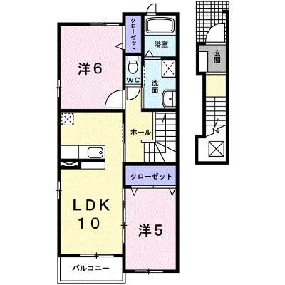 宇塚ハイツ 203【管理NO：1-013966301-02030】 ★家具家電は申し込み後に搬入しますの物件画像
