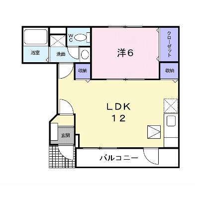 エコーガーデン西町 102【管理NO：1-012750901-01020】 2026年07月上旬入居可能の物件画像