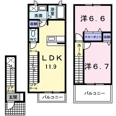 グリーン・パーク　Ｂ 203【管理NO：1-012272502-02030】の物件画像