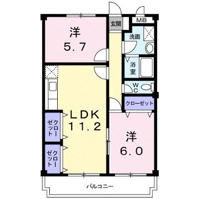 ＵＲＢＡＮ　ＨＩＬＬ 302【管理NO：1-007889001-03020】の物件画像
