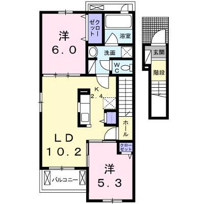 グランドビュー　八幡 203【管理NO：1-021632801-02030】 2026年09月中旬入居可能の物件画像