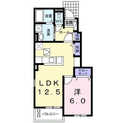 レインボーヒルズⅡ 106【管理NO：1-020853201-01050】 2026年07月下旬入居可能の物件画像