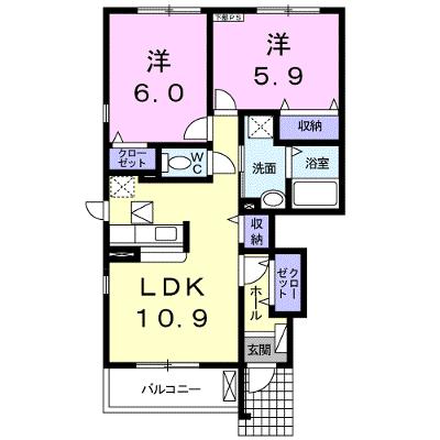 サンウィッシュ　Ｂ 101【管理NO：1-015484202-01010】 ★家具家電は申し込み後に搬入します★の物件画像