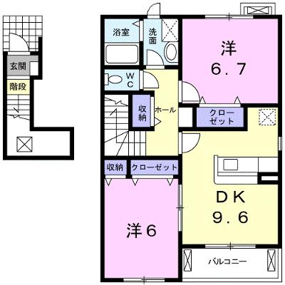 グラン　パレ 201【管理NO：1-015056701-02010】の物件画像