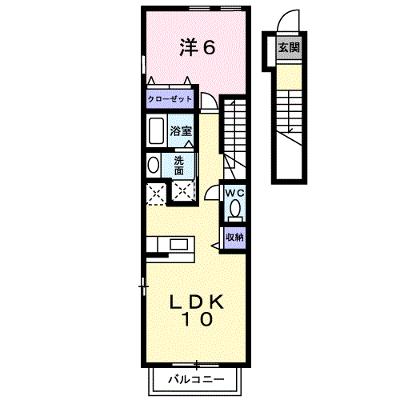 ウエスト・ゲート・アベニュー 205【管理NO：1-013228901-02040】 ★家具家電は申し込み後に搬入しますの物件画像