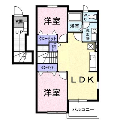 メゾン・あかね 201【管理NO：1-011654001-02010】 ★家具家電は申し込み後に搬入しますの物件画像