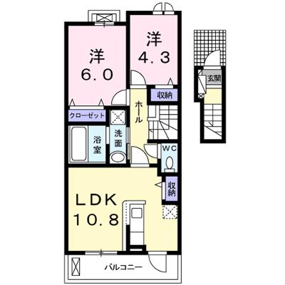 ライツェント・ローゼ 203【管理NO：1-025557301-02030】 ★家具家電は申し込み後に搬入しますの物件画像