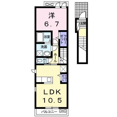 グリーンハイムＫ 203【管理NO：1-022061101-02030】 ★家具家電は申し込み後に搬入しますの物件画像