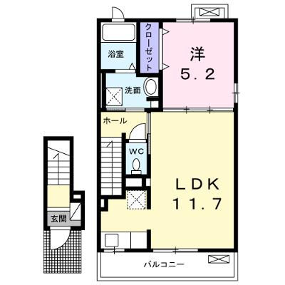 レインボー國府　Ｂ 205【管理NO：1-022054901-02040】 ★家具家電は申し込み後に搬入しますの物件画像