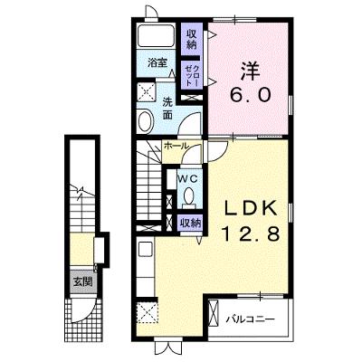 プルメリア　Ａ 203【管理NO：1-021176601-02030】 ★家具家電は申し込み後に搬入します★の物件画像
