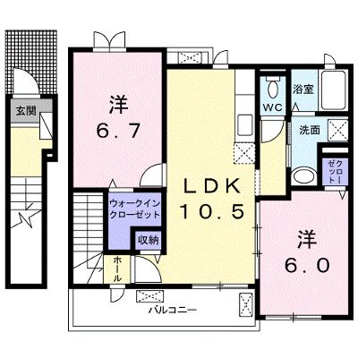 サン・ユウキ旭ヶ丘 202【管理NO：1-020136201-02020】 ★家具家電は申し込み後に搬入します 2026年08月上旬入居可能の物件画像