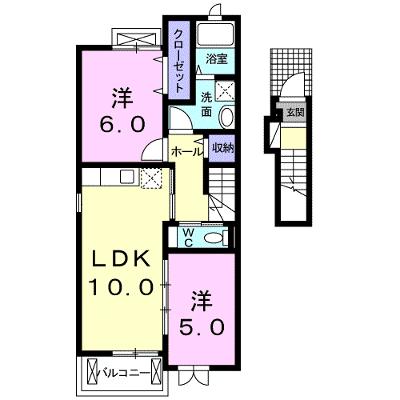 ペリグリン 203【管理NO：1-017641301-02030】 ★家具家電は申し込み後に搬入しますの物件画像