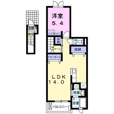 ボニート　Ⅰ 202【管理NO：1-017482301-02020】 ★家具家電は申し込み後に搬入しますの物件画像