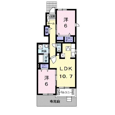 ベルウッド　Ｋ１Ⅱ 101【管理NO：1-016567702-01010】 ★家具家電は申し込み後に搬入します 2026年09月下旬入居可能の物件画像