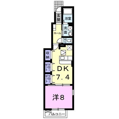 カーサ・エテルノ 101【管理NO：1-015315401-01010】 ★家具家電は申し込み後に搬入します★の物件画像