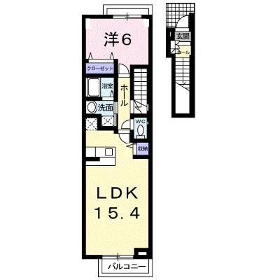 サニーヒル 202【管理NO：1-014628001-02020】 ★家具家電は申し込み後に搬入します★の物件画像