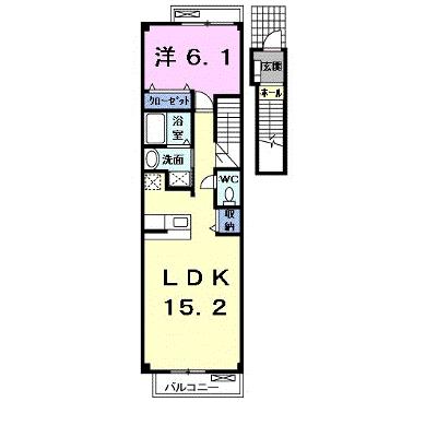 アビタシオン御馬Ａ 202【管理NO：1-013549801-02020】 ★家具家電は申し込み後に搬入しますの物件画像
