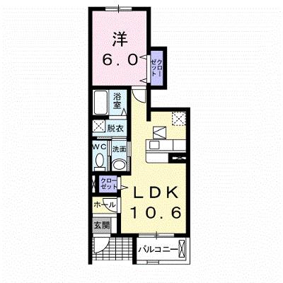 レスト・ＢＭ　Ⅲ 102【管理NO：1-013174001-01020】 ★家具家電は申し込み後に搬入します★の物件画像