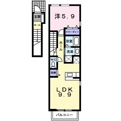 サニーブレイン 201【管理NO：1-011845301-02010】 ★家具家電は申し込み後に搬入しますの物件画像