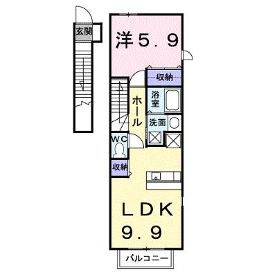 メゾン二見 201【管理NO：1-011833401-02010】 ★家具家電は申し込み後に搬入しますの物件画像